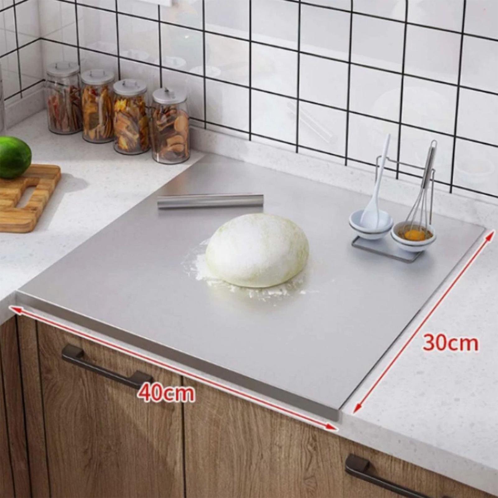 Kitchen Baking Tools - 스테인리스 스틸 도마 논스틱 양면 고기