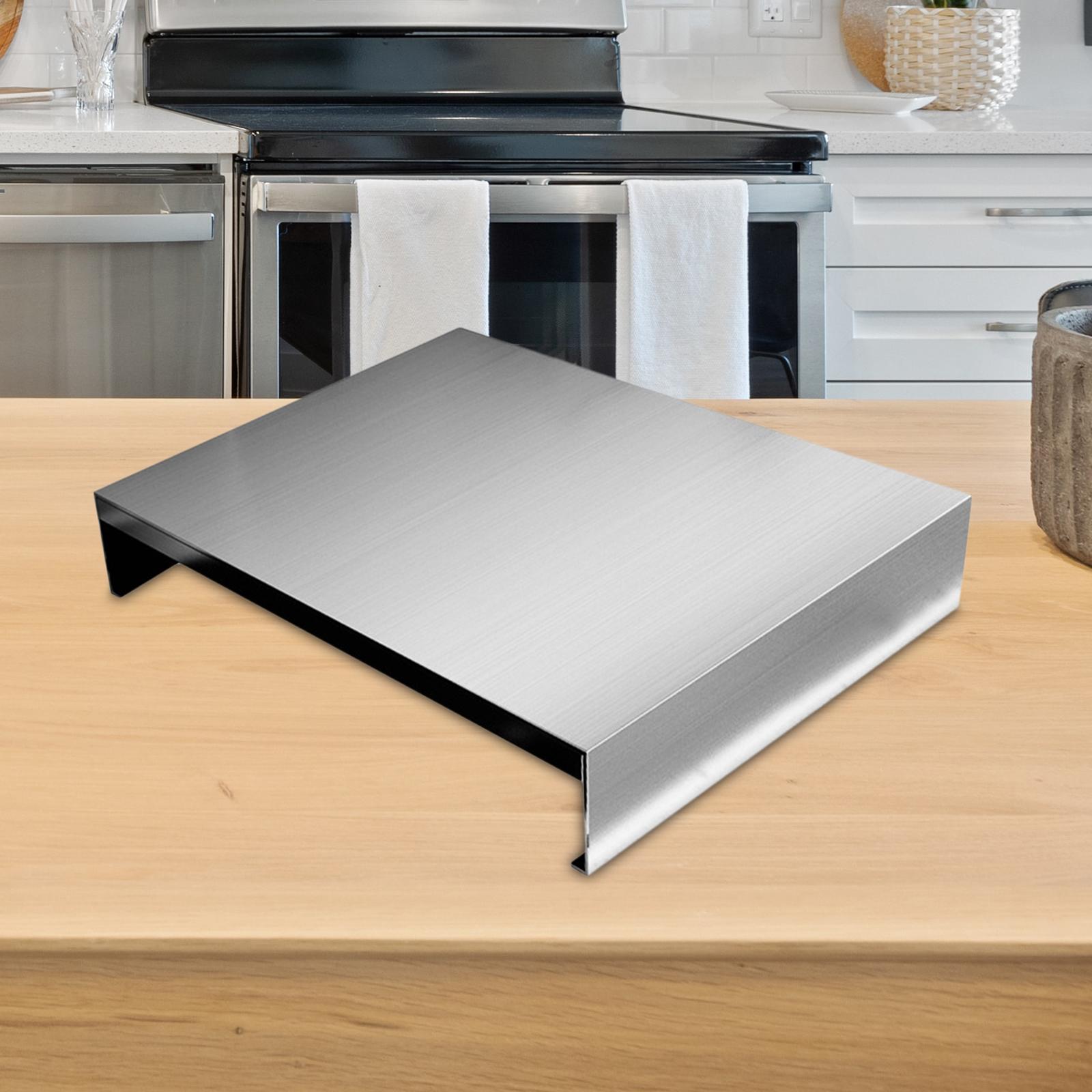 Kitchen Baking Pan Organizer - 스토브 상단 커버 공간 절약 팬