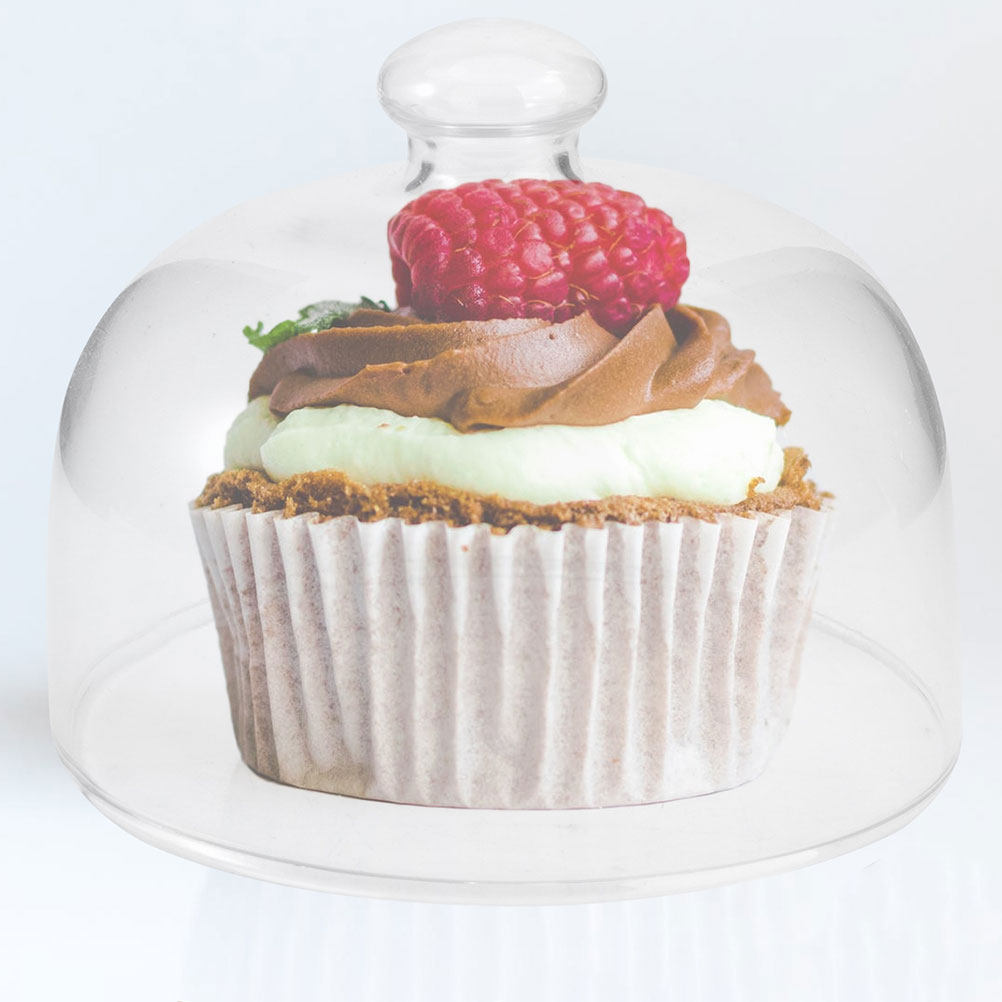 Kitchen Bakery - 2개 투명 방진 음식 덮개, 투명