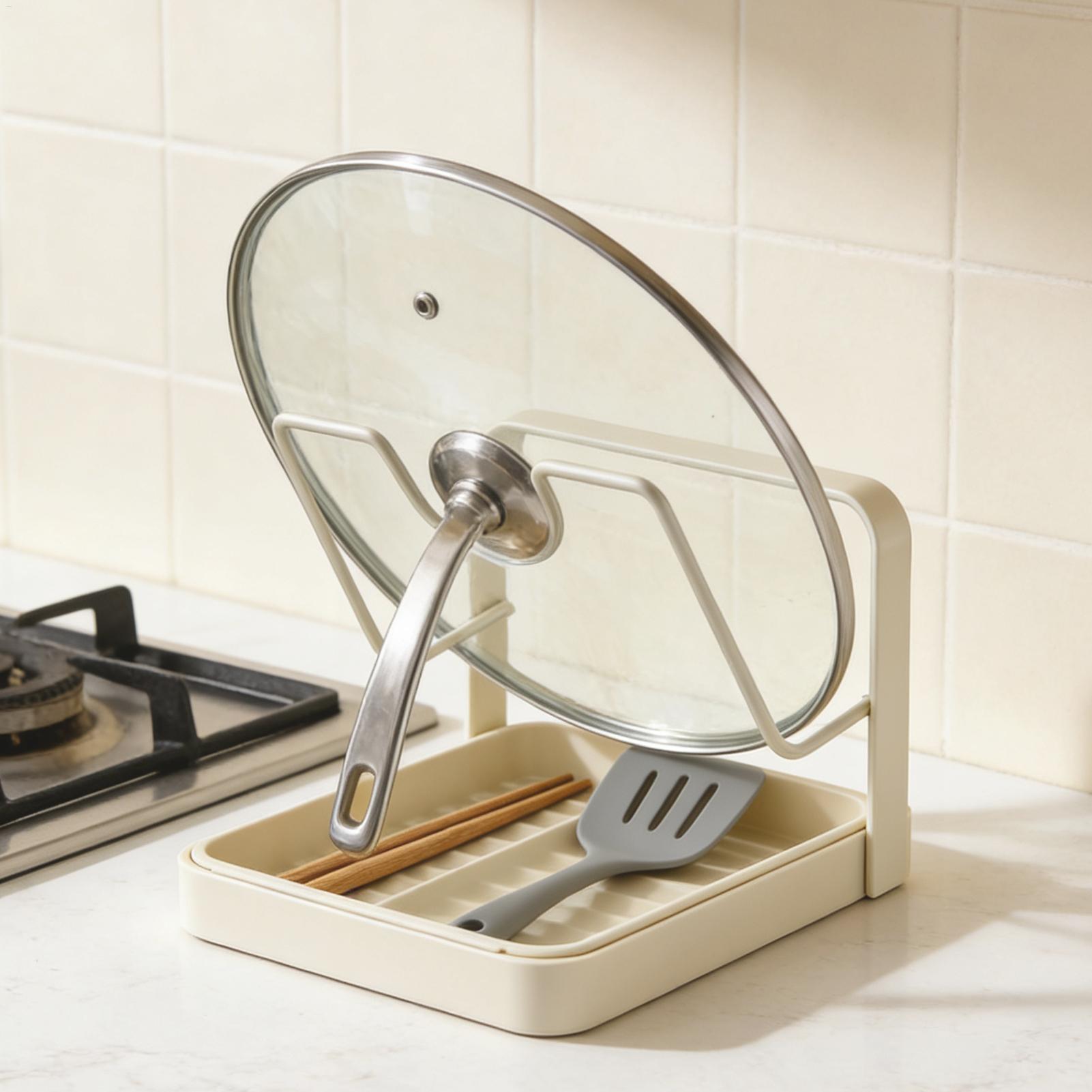 Kitchen Baking Pan Organizer - 냄비 뚜껑 정리대 미끄럼 방지 주방