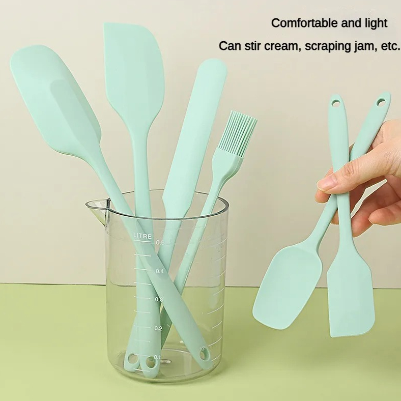 Kitchen Baking Brush - 6종 귀여운 주방 도구 세트, 실리콘