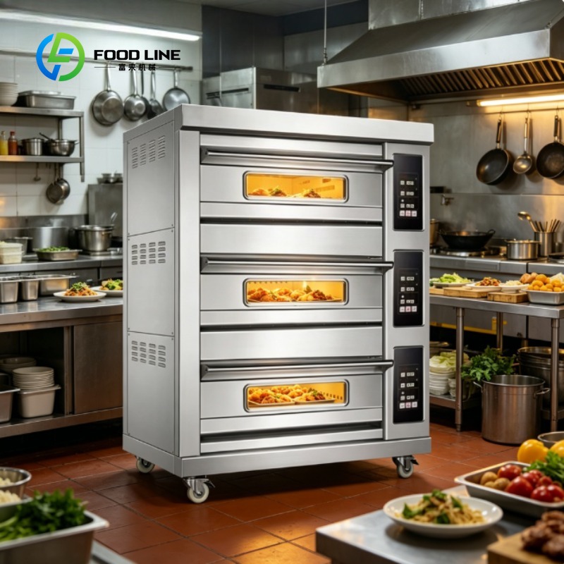 Commercial Kitchen For Baking - 상업용 오븐 스테인리스 스틸 제빵 오븐