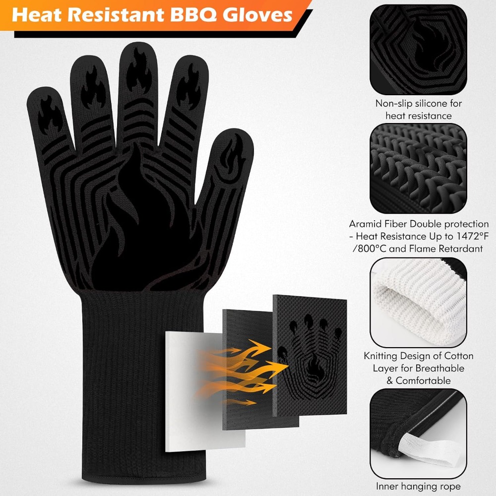 Kitchen Baking Gloves - 바베큐 장갑, 1472 ° F 내열