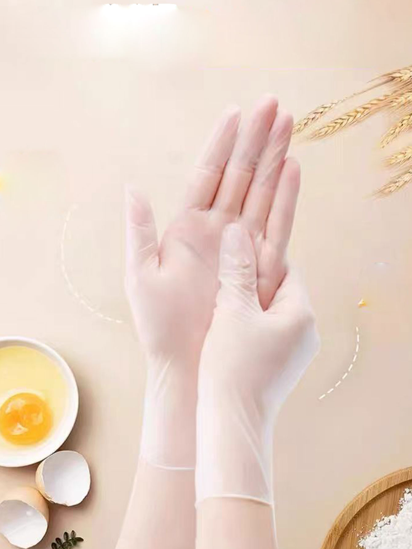 일회용 장갑, 식품 등급, 반죽 반죽, 베이킹 및 혼합 - Kitchen Baking Gloves 리뷰 및 가격