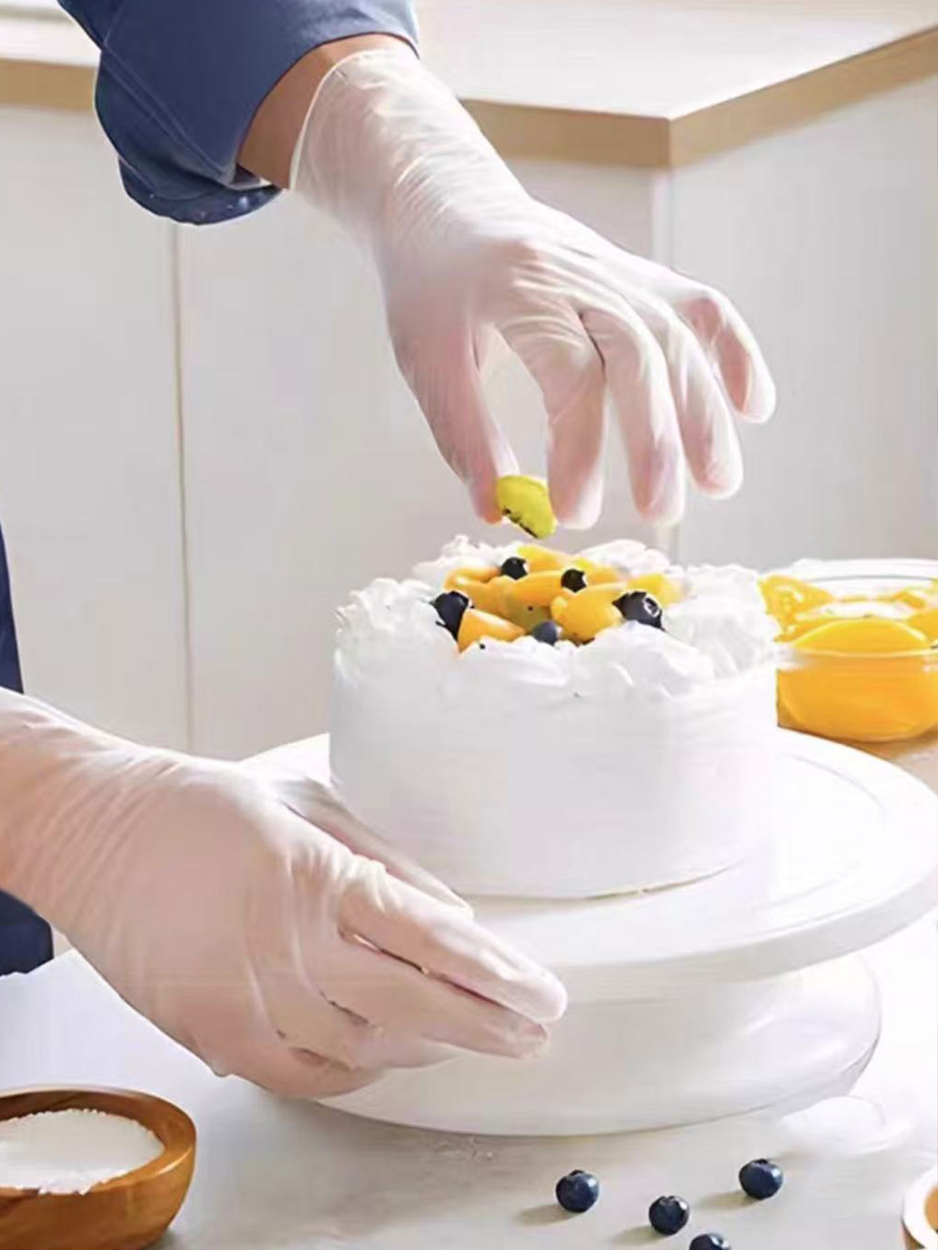 일회용 장갑, 식품 등급, 반죽 반죽, 베이킹 및 혼합 - Kitchen Baking Gloves 리뷰 및 가격