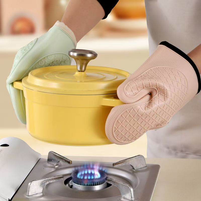 2pcs 단열 장갑, 화상 방지 전자 레인지 장갑, 고 - Kitchen Baking Gloves 리뷰 및 가격