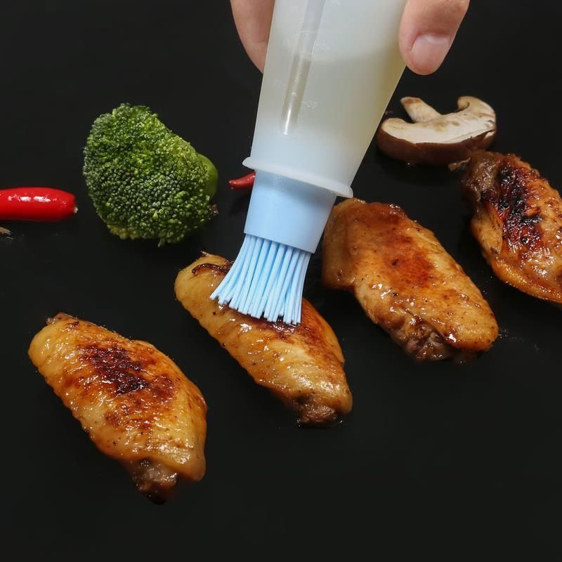 작은 솔을 가진 실리콘 내열성 음식 급료 부엌 굽기 기 - Kitchen Baking Brush 리뷰 및 가격