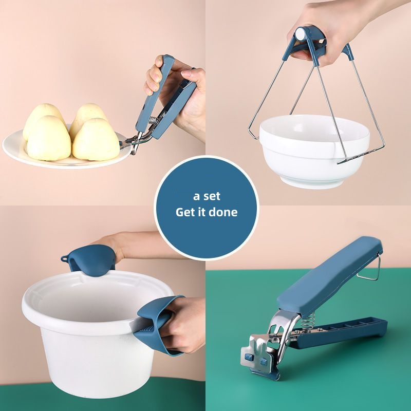 실리콘 오븐 장갑 내열 핀치 팟홀더 미끄럼 방지 주방  - Kitchen Baking Gloves 리뷰 및 가격