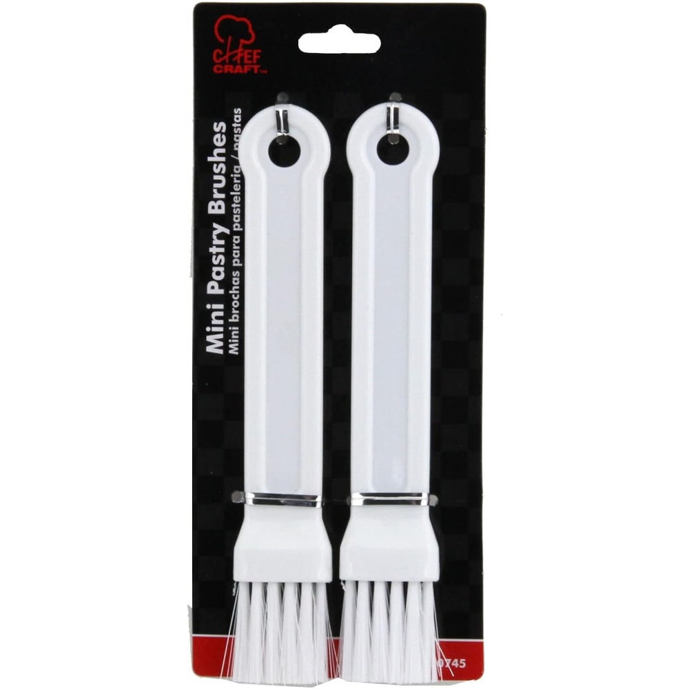 7인치 화이트 미니 페이스트리 브러쉬 2개 세트, 작은 - Kitchen Baking Brush 리뷰 및 가격