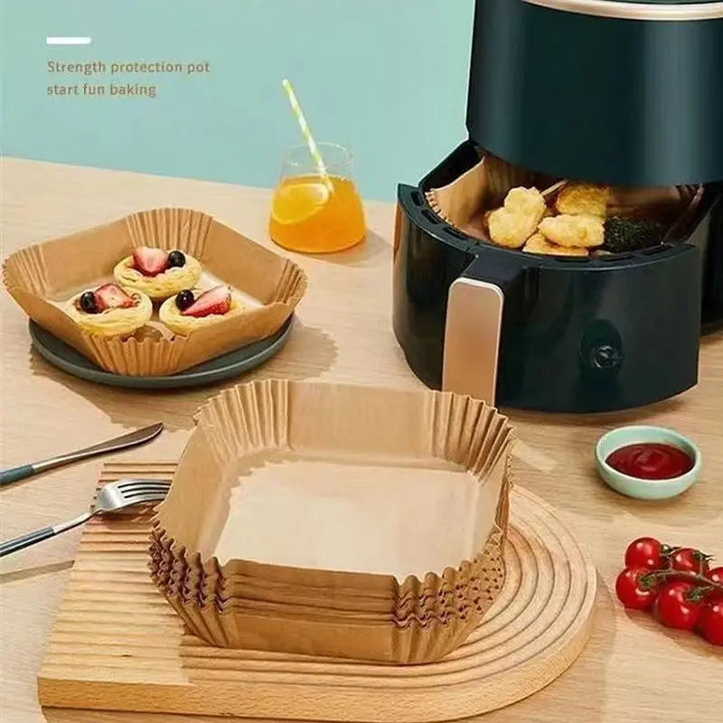 50/100PCS 에어 프라이어 특수 종이 트레이 가정 - Kitchen Baking Paper 리뷰 및 가격