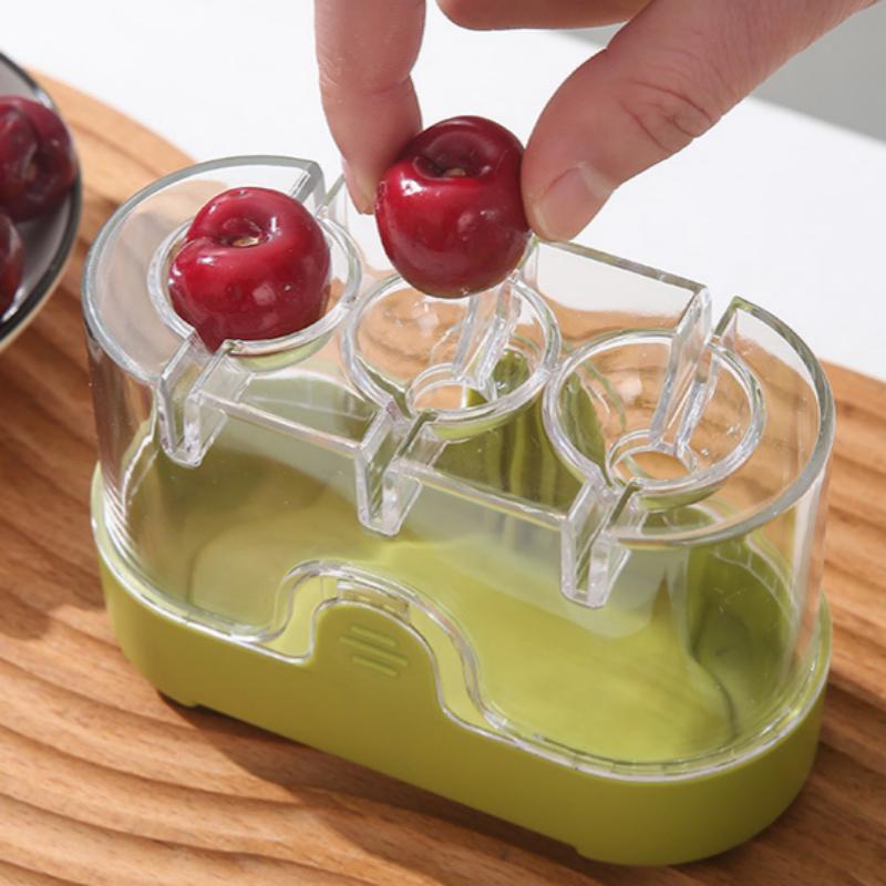 멀티 슬롯 체리 & 올리브 씨 제거기 원터치 빠른 작동 - Kitchen Baking Tools 리뷰 및 가격