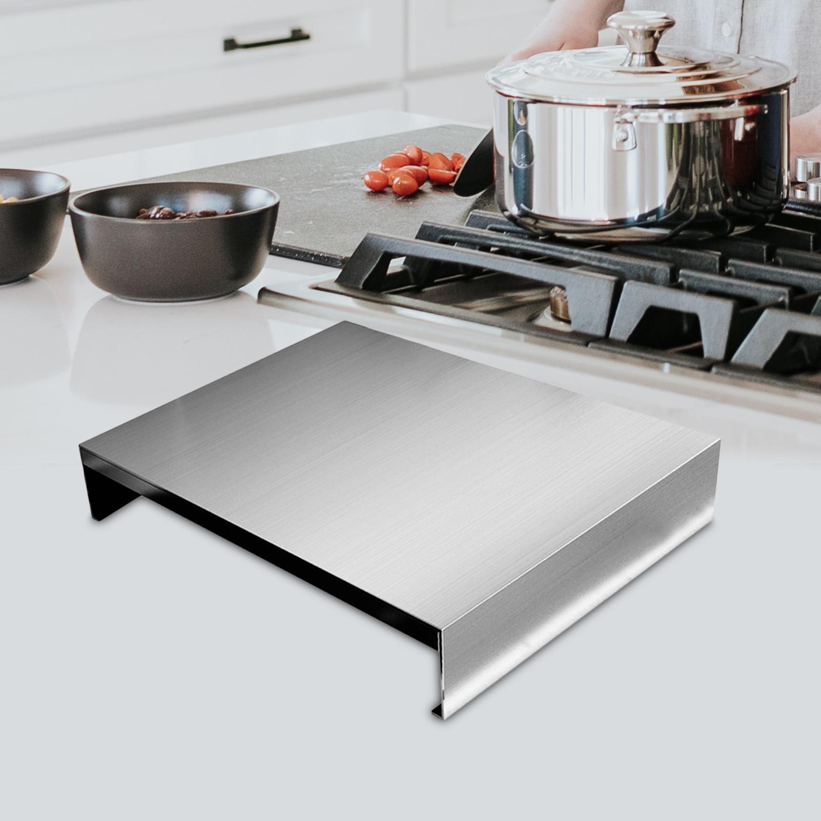 스토브 상단 커버 공간 절약 팬 정리함 쿠커 랙, 스테 - Kitchen Baking Pan Organizer 리뷰 및 가격
