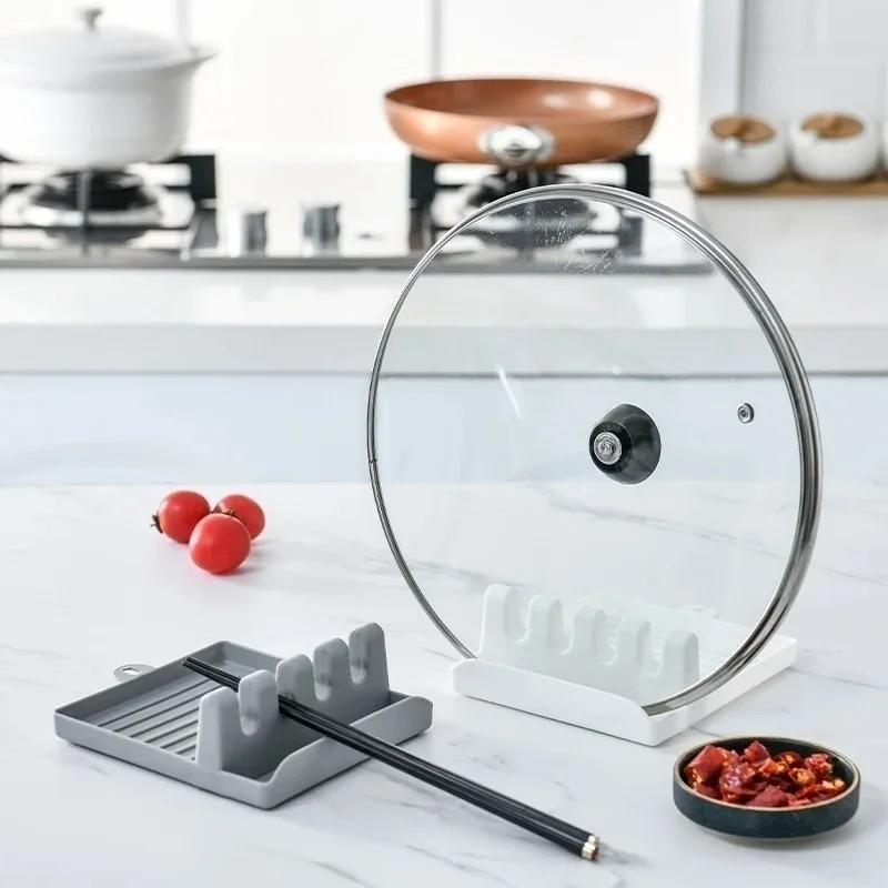 팬 뚜껑 홀더는 숟가락 냄비 커버를 지원합니다 주방 편 - Kitchen Baking Pan Organizer 리뷰 및 가격