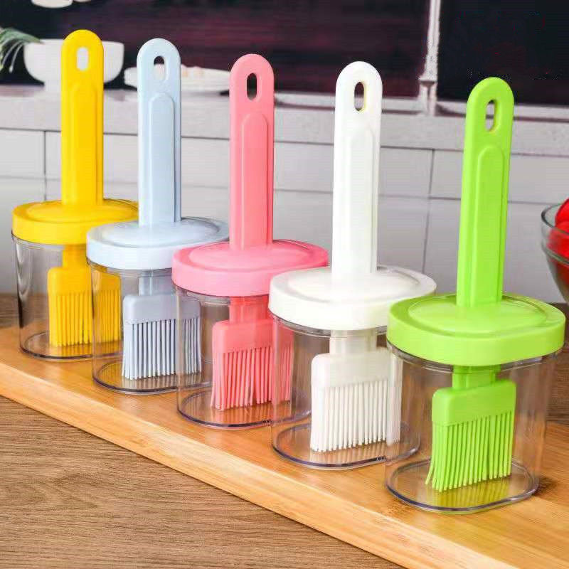2 in 1 내열성 주방 오일병 브러쉬 실리콘 바스팅  - Kitchen Baking Brush 리뷰 및 가격