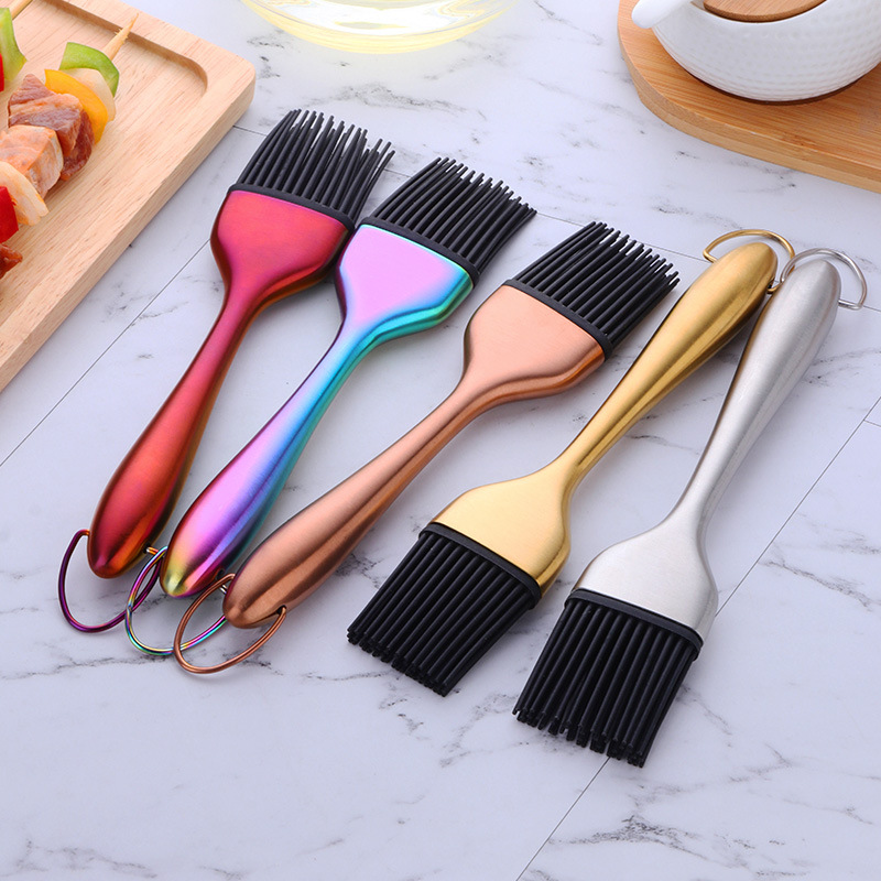 스테인리스 스틸 실리콘 오일 브러시, 주방 전기 그리들 - Kitchen Baking Brush 리뷰 및 가격
