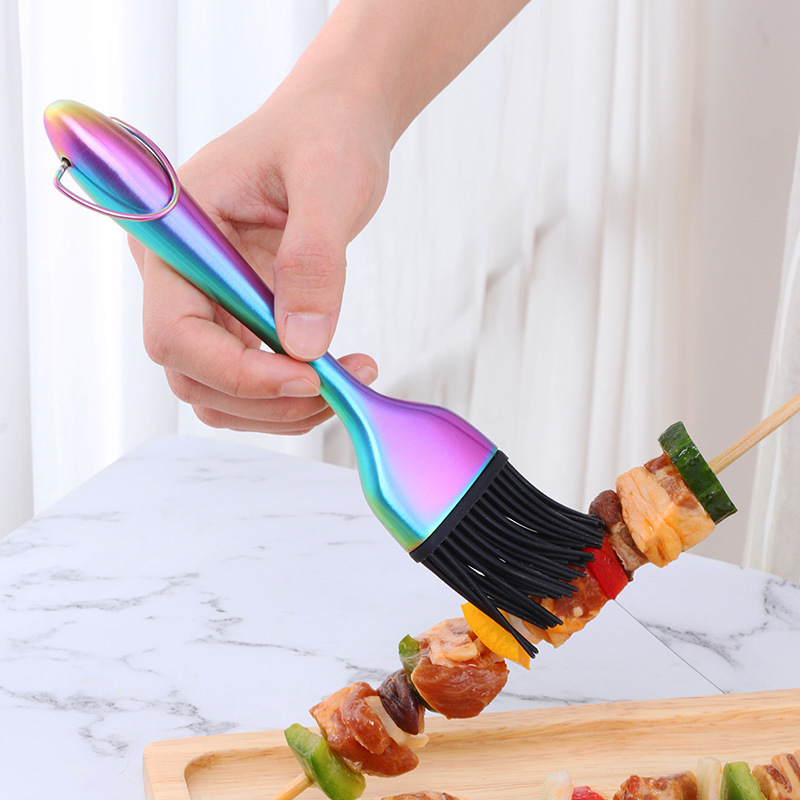 스테인리스 스틸 실리콘 오일 브러시, 주방 전기 그리들 - Kitchen Baking Brush 리뷰 및 가격