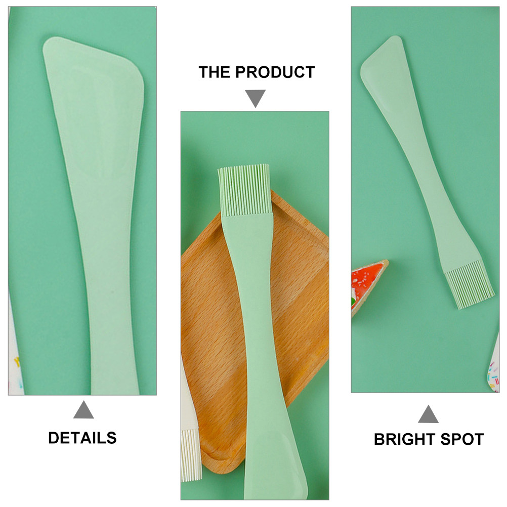 실리콘 스크래퍼 2-in-1 무취 베이킹 스파튤라 브러 - Kitchen Baking Brush 리뷰 및 가격