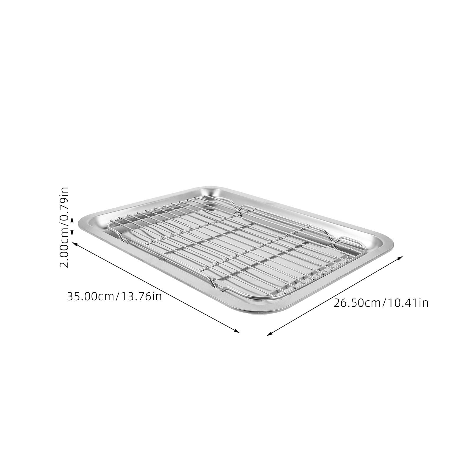 1세트 스테인리스 스틸 와이어 베이킹 랙 쿨링 트레이  - Cooling Rack Wire 리뷰 및 가격