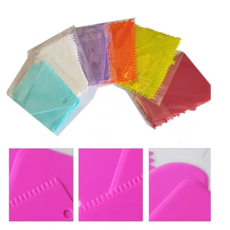 3PCS 크림 스크레이퍼 스무더 불규칙한 톱니 모양 D - Kitchen Baking Tools 리뷰 및 가격