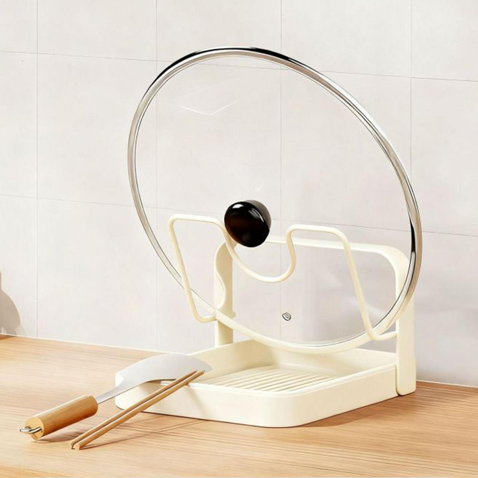 냄비 뚜껑 정리대 미끄럼 방지 주방 수납 스탠드 냄비  - Kitchen Baking Pan Organizer 리뷰 및 가격