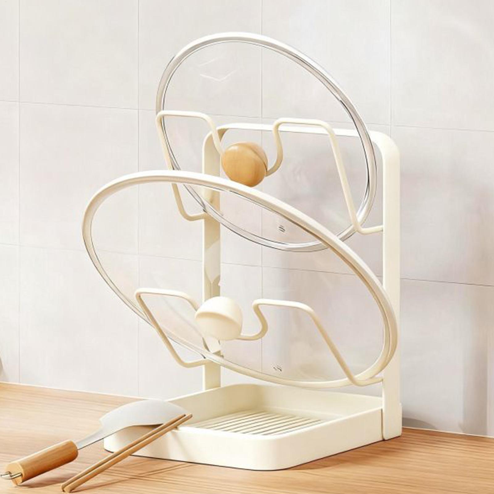 냄비 뚜껑 정리대 미끄럼 방지 주방 수납 스탠드 냄비  - Kitchen Baking Pan Organizer 리뷰 및 가격