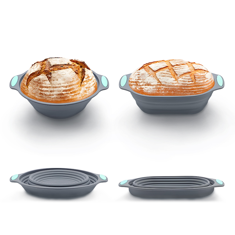 1PC 실리콘 접이식 바네통 빵 발효 바구니 - 사워도 - Kitchen Baking Tools 리뷰 및 가격