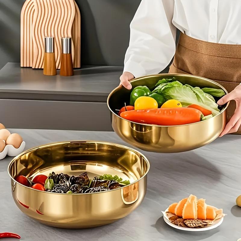 새로운 스테인리스 스틸 믹싱볼(뚜껑 포함) - 베이킹, - Commercial Kitchen For Baking 리뷰 및 가격