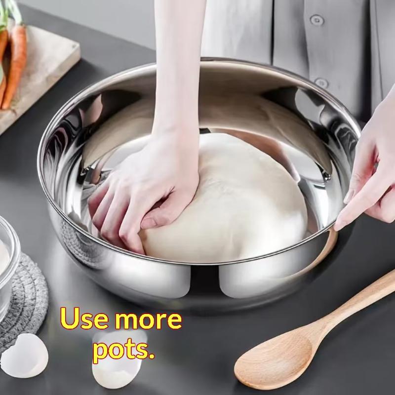 새로운 스테인리스 스틸 믹싱볼(뚜껑 포함) - 베이킹, - Commercial Kitchen For Baking 리뷰 및 가격