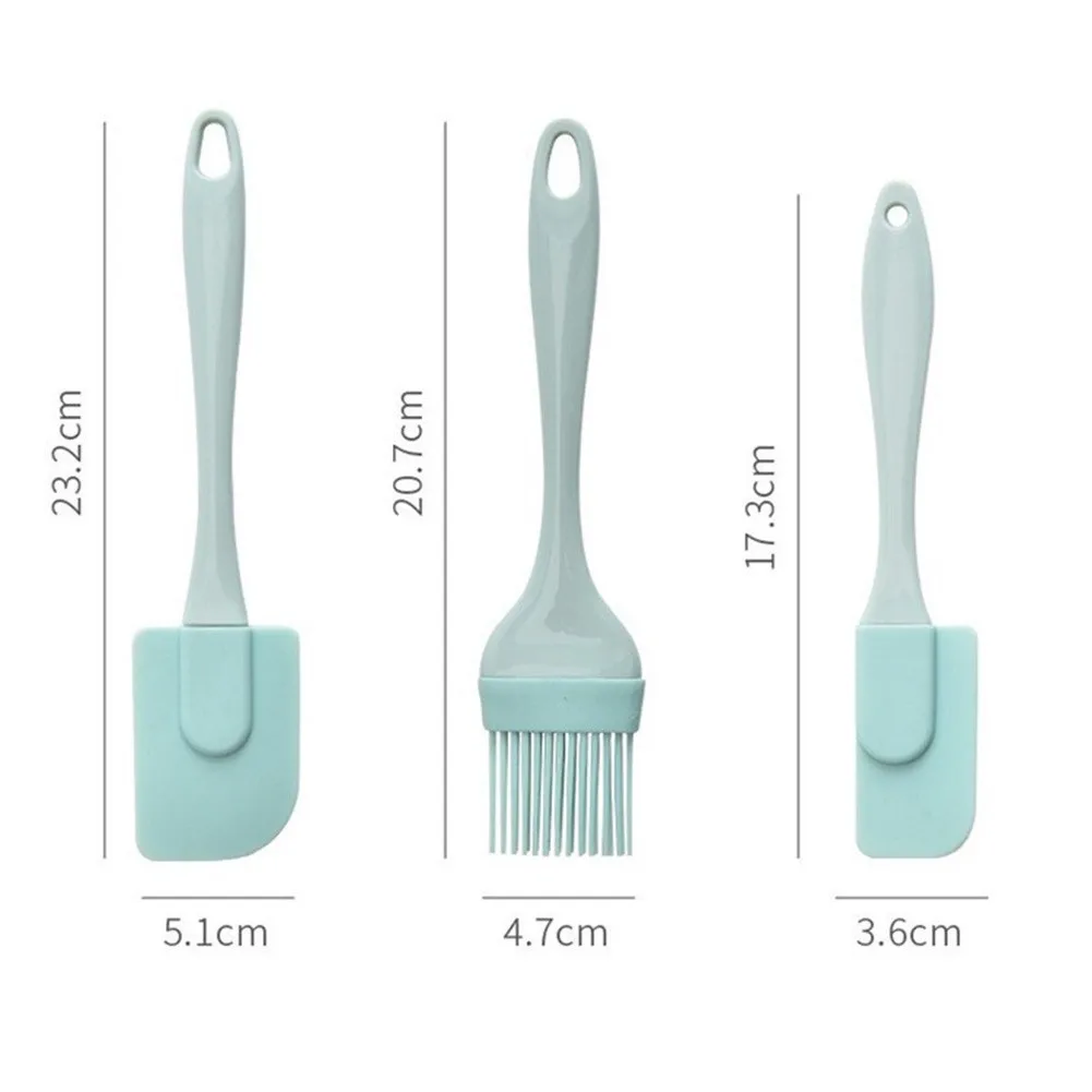3Pcs 크림 스크레이퍼 DIY 빵 케이크 버터 주걱  - Kitchen Baking Brush 리뷰 및 가격
