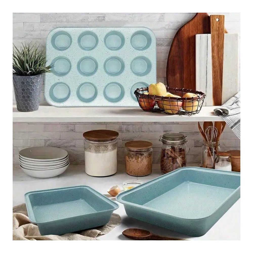 10종 베이크웨어 세트, 논스틱 주방 베이크웨어, 탄소 - Kitchen Baking Sheets 리뷰 및 가격