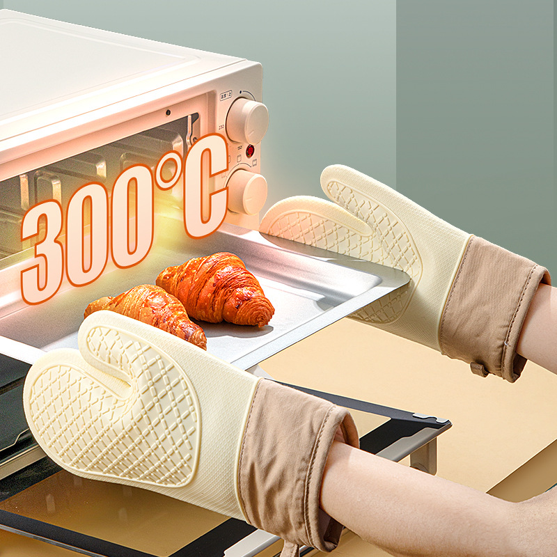 내열성 실리콘 오븐 장갑 미끄럼 방지 베이킹 미트 전자 - Kitchen Baking Gloves 리뷰 및 가격