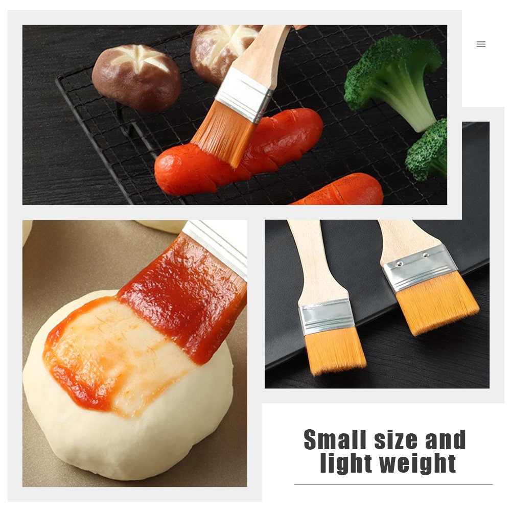 바베큐 그릴, 베이킹, 페이스트리, 오일, 소스, 버터 - Kitchen Baking Brush 리뷰 및 가격