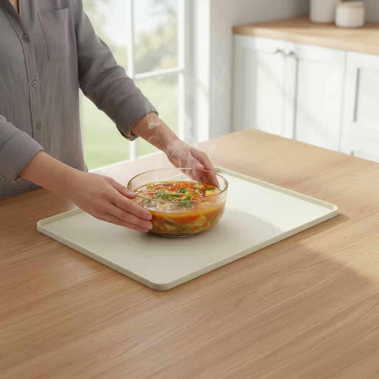 실리콘 전자레인지 상단 매트, 유연한 전자레인지 상단  - Kitchen Baking Trays 리뷰 및 가격