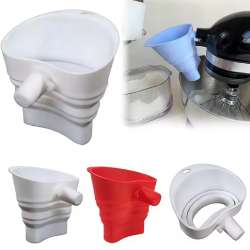 1/3개 믹스 실리콘 밀가루 깔때기, 주방 베이킹 보조 - Kitchen Aid Baking Mixer 리뷰 및 가격